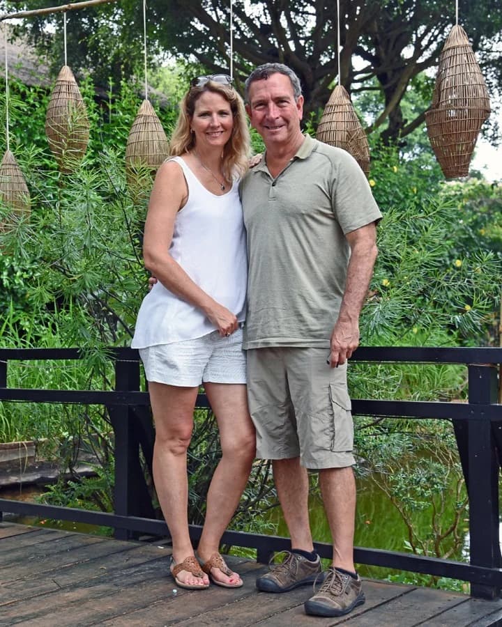Dr. Brian DeToy and Sheryl Rankin Shafer, EHE Founders, in Vietnam