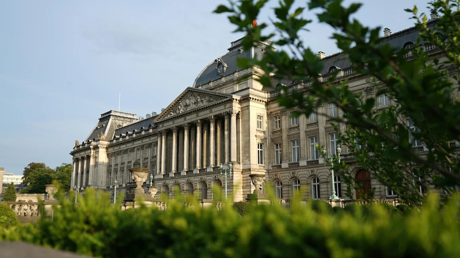 Royal Palace of Brussels, a key landmark visited during Essential History Expeditions’ World War I tour of Belgium and the Western Front.