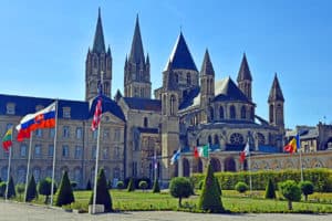 Abbaye aux Hommes Caen France Tour