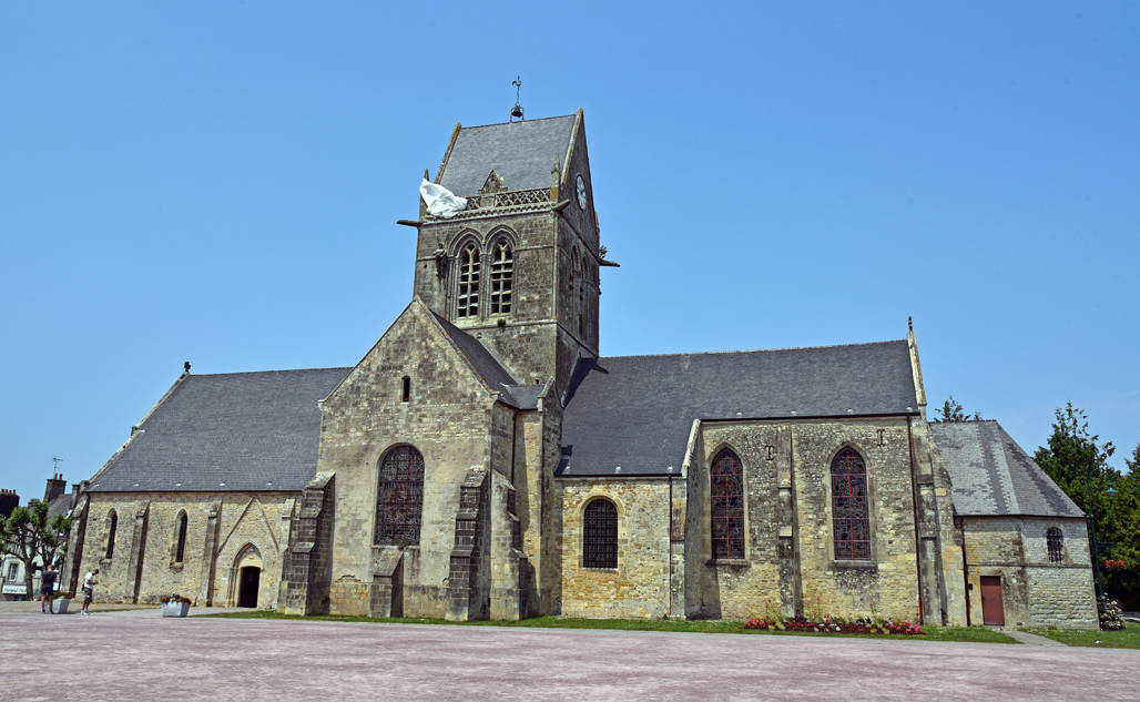 St Mere Eglise Church Normandy France
