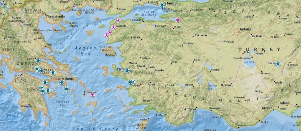 Greece and Turkey history tours