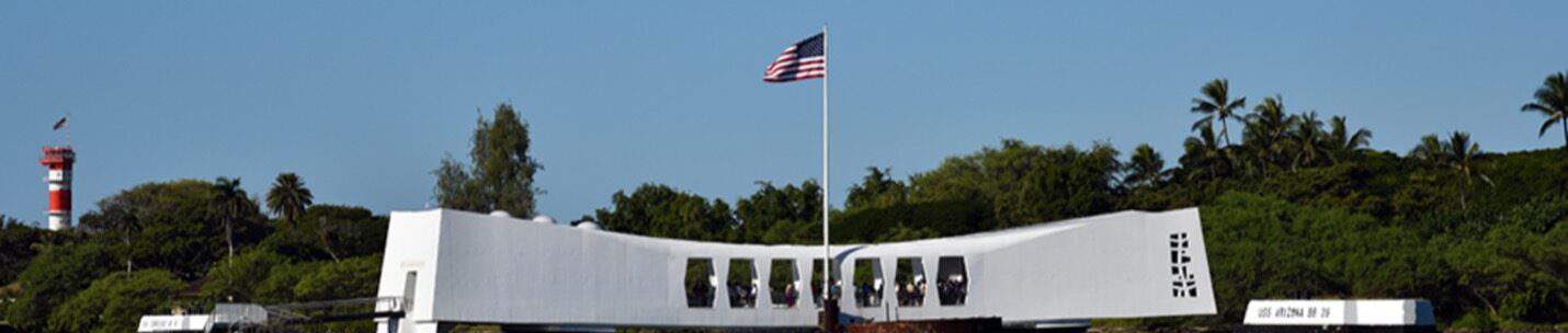 flag at Pearl Harbor